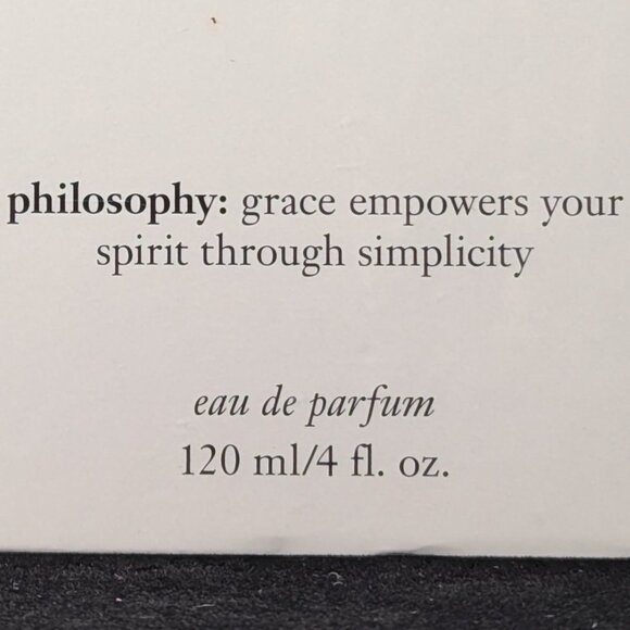 Philosophy Pure Grace Eau de Parfum (EdP), 4 fl oz (120ml), NIB - Picture 2 of 9
